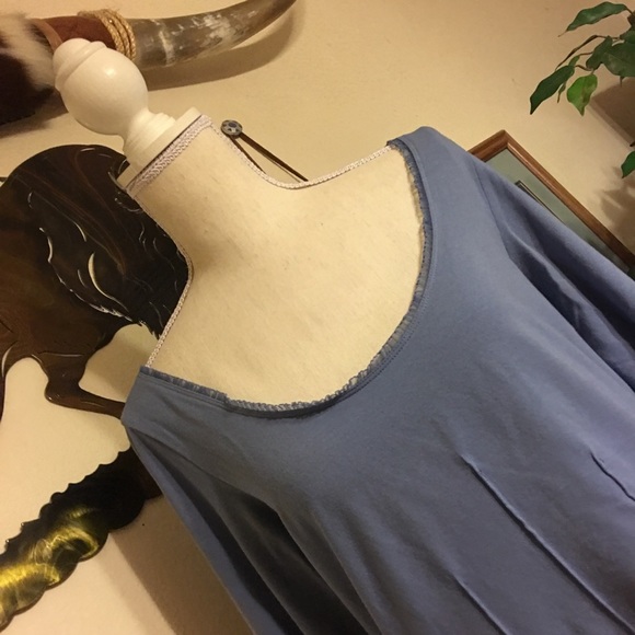 Metro Style soft stretchy tunic top NWOT M - Picture 2 of 5